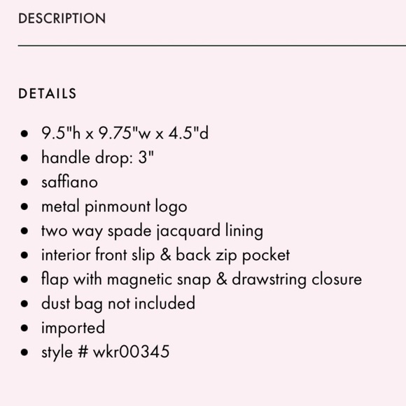 14. Kate Spade Lizzie Medium Flap Backpack in Black - Picture 6 of 13